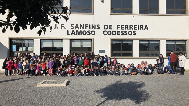 Visita Centro Escolar de Sanfins